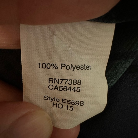 J.Crew Blue Green Plaid Button-Front Blouse – Women’s Size S - Picture 3 of 10